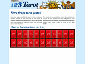 123 Tarots : mon test d’un tirage en ligne gratuit et rapide