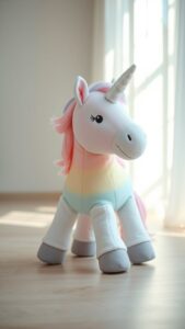 Grande peluche licorne : guide d’achat et conseils