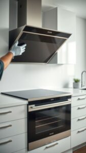 Installation cuisinière électrique pas à pas