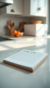 Liste de courses : astuces et modèles