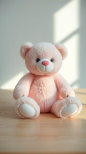 Ours en rose : un phénomène tendre et mignon
