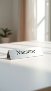 Porte nom : comment bien choisir et utiliser