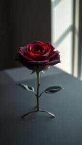 Rose noire naturelle : origine, culture et usages