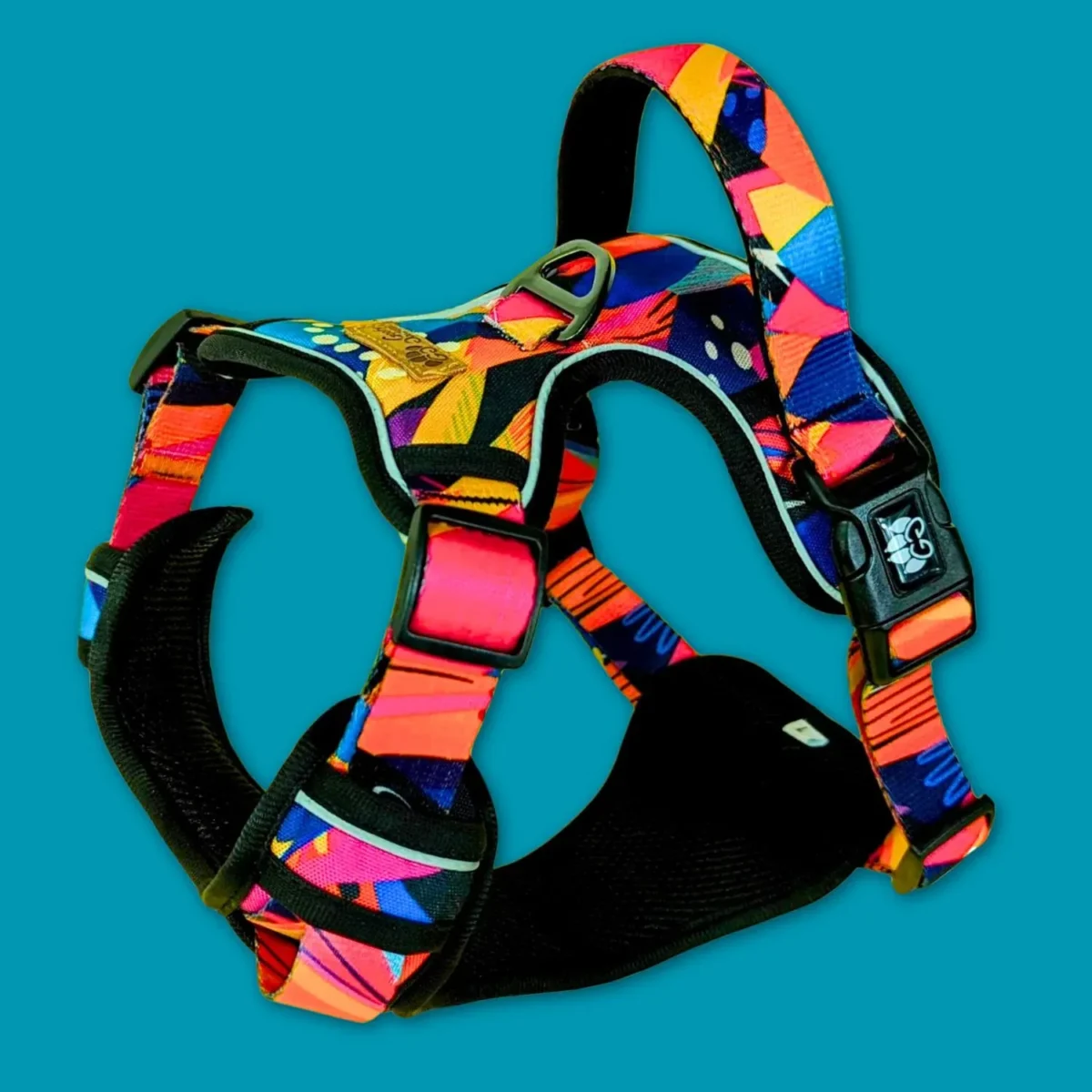 Harnais pour chien : comment choisir le bon harnais-pour-chien-anti-traction-Panache-vue-3D