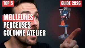 Perceuse à colonne : mon comparatif des meilleurs modèles pour l’atelier