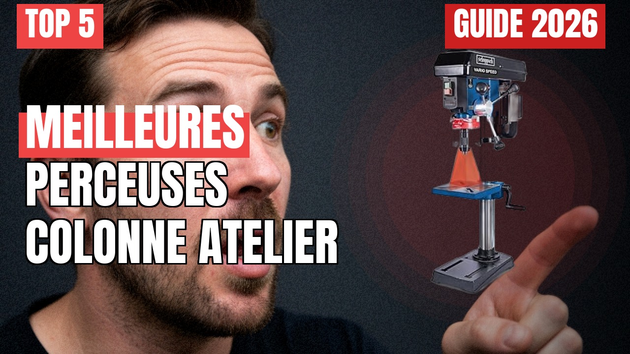Perceuse à colonne : mon comparatif des meilleurs modèles pour l'atelier Perceuse à colonne : mon comparatif des meilleurs modèles pour l'atelier