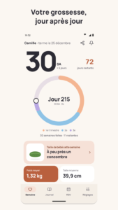 Suivi de grossesse – BumpBrief BumpBrief : votre grossesse jour après jour, avec la taille et le poids moyens de bébé