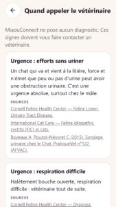 Langage du chat – MiaouConnect MiaouConnect : les signes d'urgence à connaître